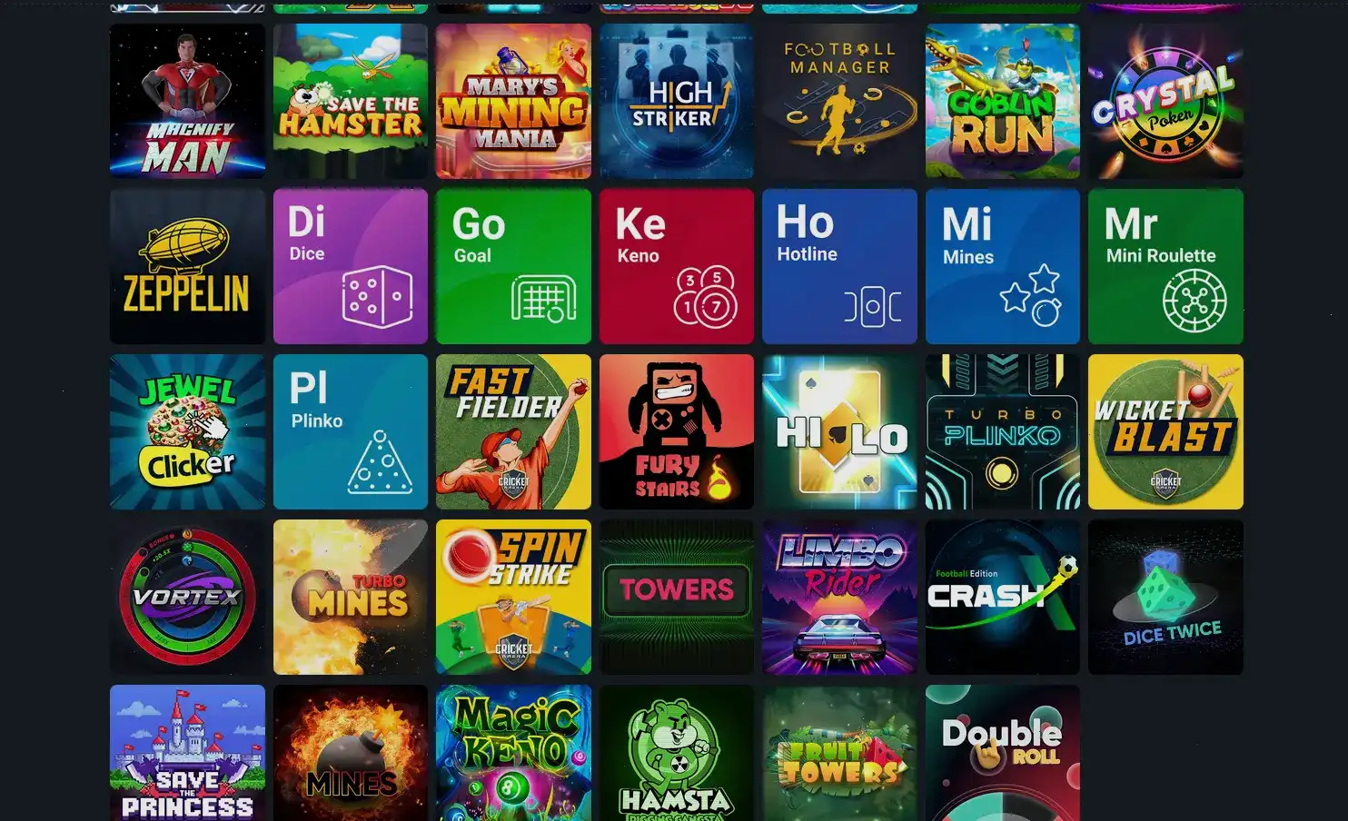 Интерфейс казино Sweet с игровыми автоматами на экране